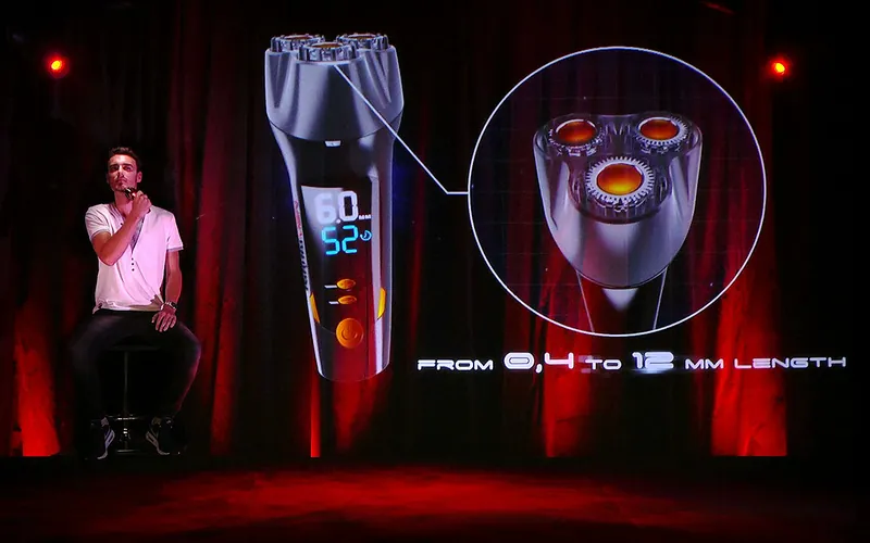 Holografická show / realizace SCREENRENTAL