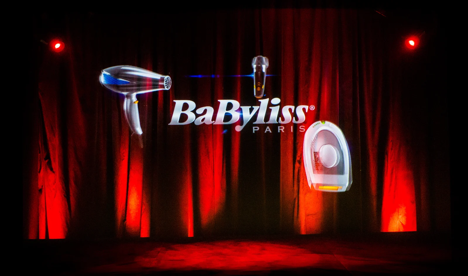 Portfolio BaByliss jako prostorová produktová prezentace